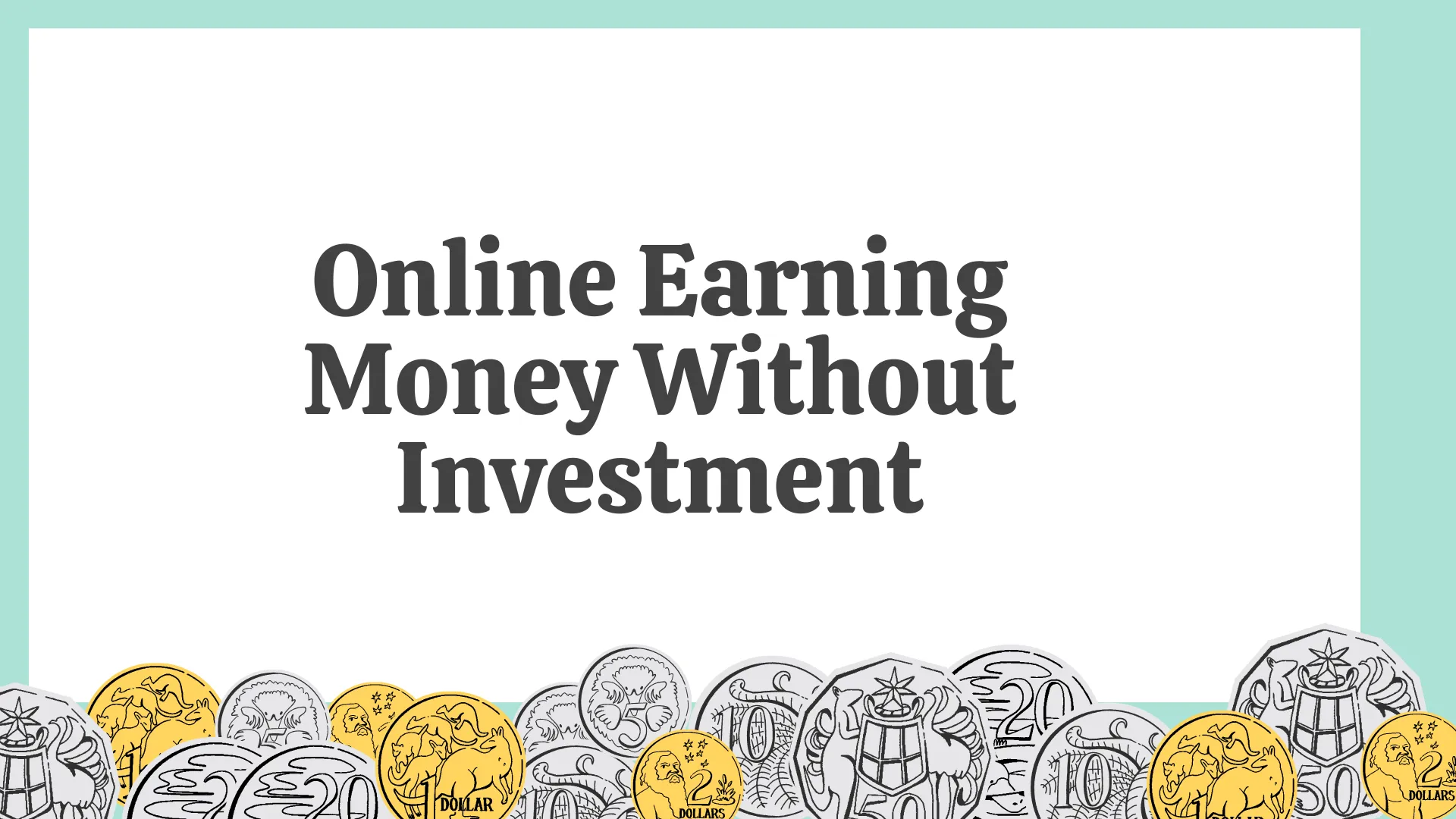 Online Earning Money