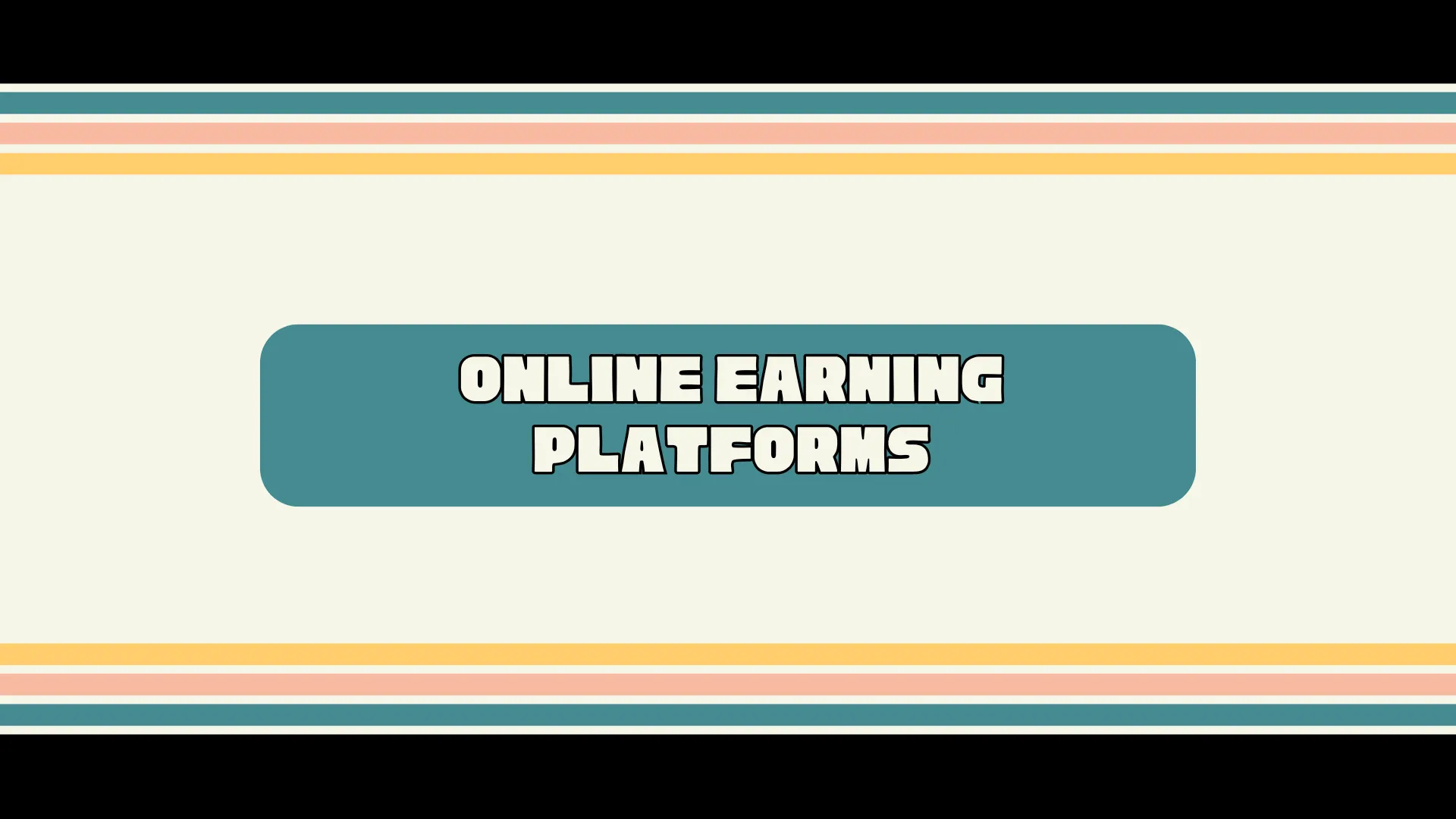 Online Earning Platforms